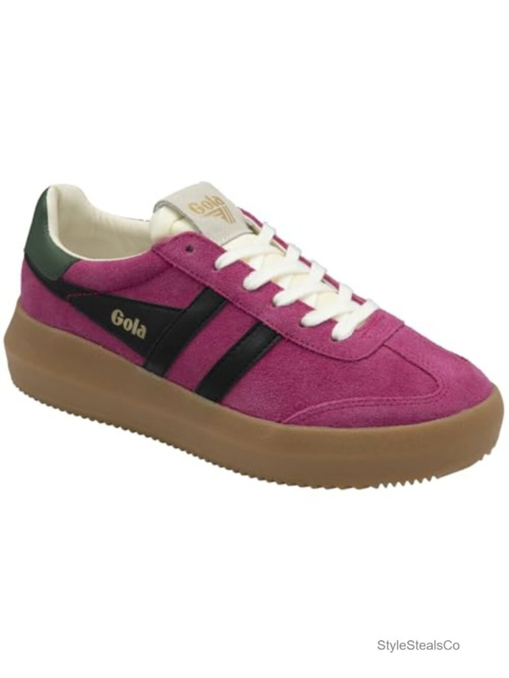 Women's Suede Leather Low Top Cross Training Lace Up Sneakers
